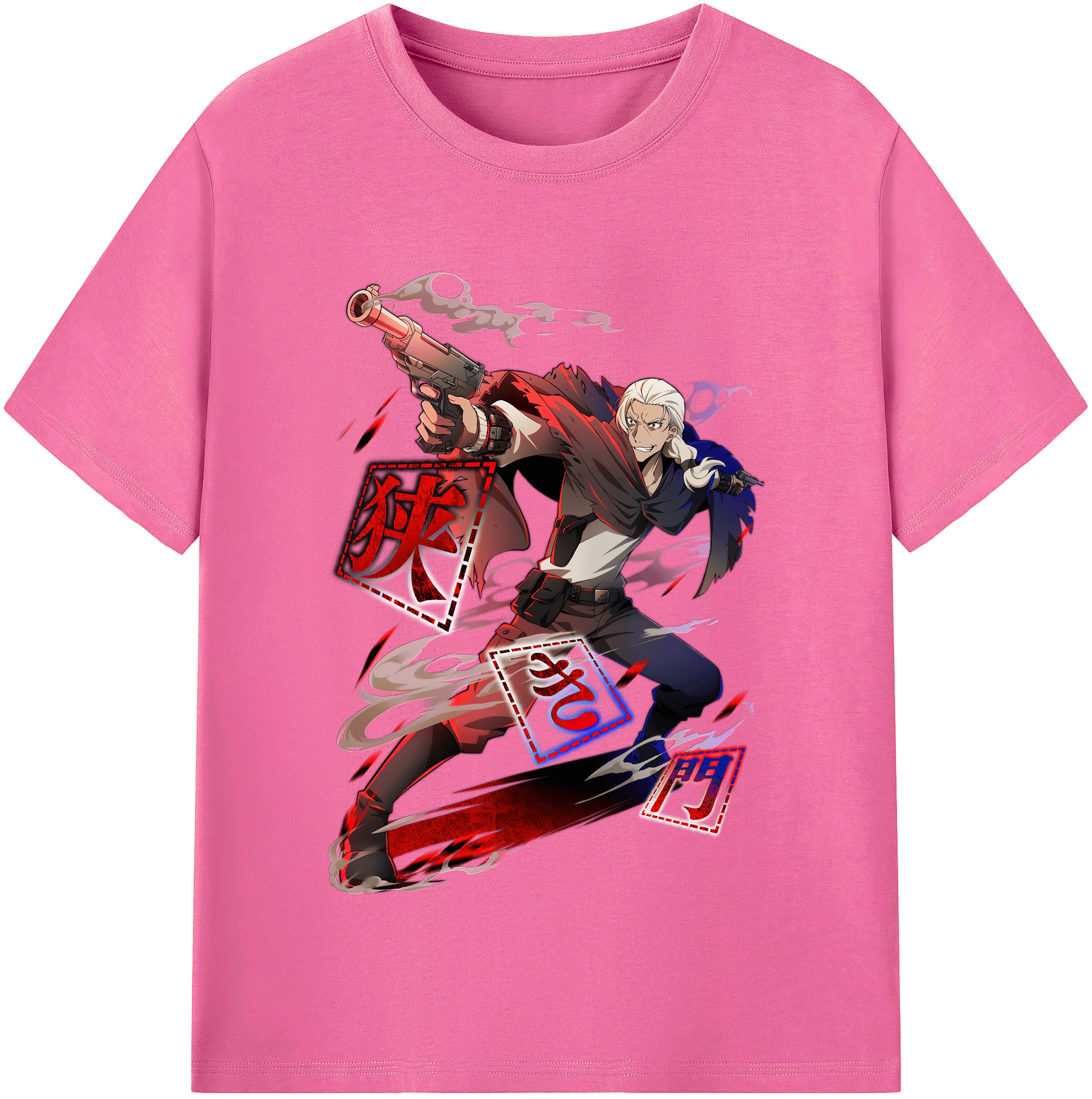 （画像用） 文豪ストレイドッグス Bungo Stray Dogs レディースカジュアルプリントTシャツ（綿100％）